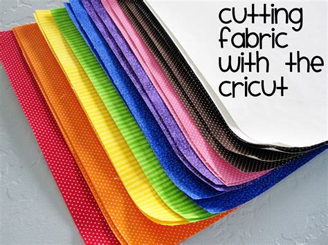 Everyday Celebrations: Tutorial: Cutting Fabric with the Cricut