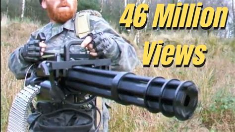 M134 MINIGUN "THE FORT" AIRSOFT WAR Scotland - YouTube