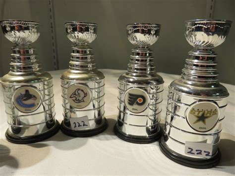 5 MINIATURE STANLEY CUPS