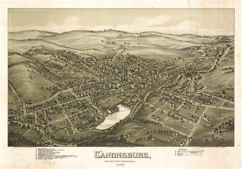 Historic Map - Duquesne, PA - 1897 | World Maps Online