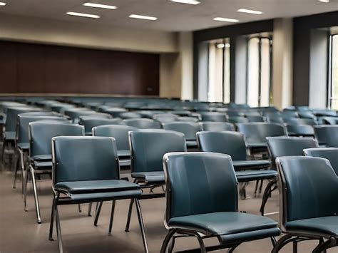 Premium AI Image | Empty Seats in Classroom or Conference Room