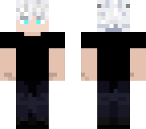 Unsealed Gojo Satoru | Minecraft Skin