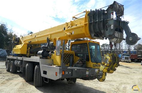 Grove TMS900E 90-Ton Telescopic Boom Hydraulic Truck Crane For Sale ...