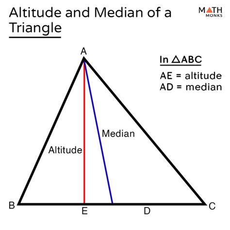 Altitude of a Triangle – Definition, Formula, Examples