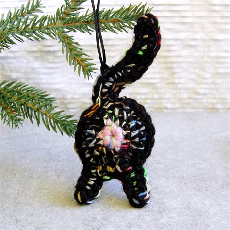 Cat Christmas Decoration Funny Ornaments Gifts for Cat Lovers – Knot By ...