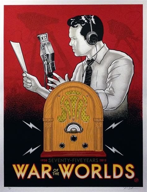 INSIDE THE ROCK POSTER FRAME BLOG: War of the Worlds Posters by Rob ...