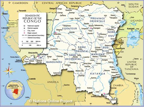 Dr Congo Map