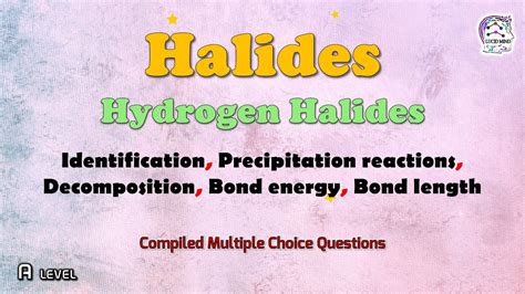 Group 7 Halides & Hydrogen Halides Properties Reactions | Precipitation ...