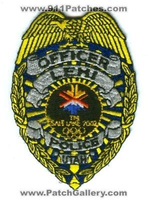 Utah - Lehi Police Department Officer Salt Lake 2002 Winter Olympics ...