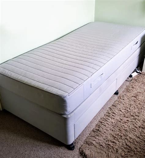 Ikea Small Single Mattress - 2 pcs * Single bed IKEA Hafslo Sprung mattress + mattress ...