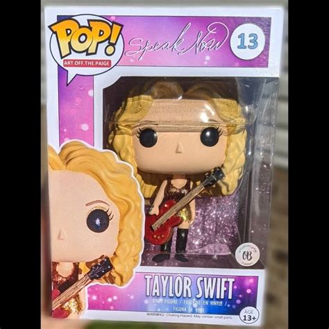 Taylor Swift Custom Funko Pop Speak now | Taylor swift age, Taylor ...