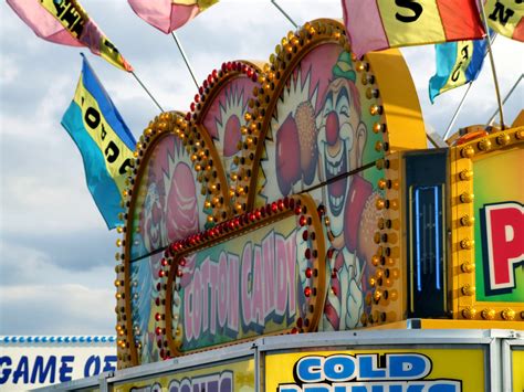 Cotton Candy | Monroe County Fair, Rochester, NY. Midway sig… | Max ...