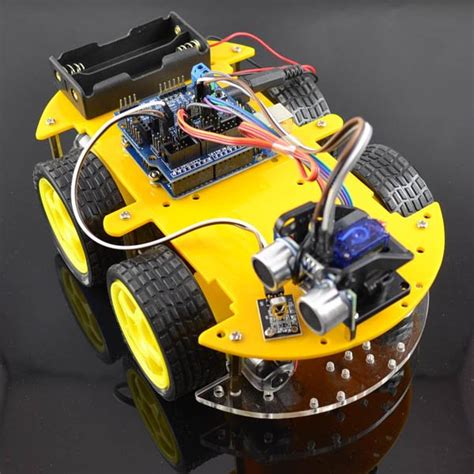 Bluetooth Controlled Robot Car Kit from mmm999 on Tindie