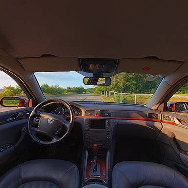 Lancia Thesis Car Interior Panorama