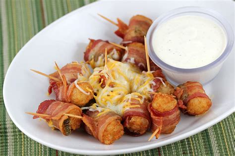 Bacon Wrapped Tater Tots Recipe - BlogChef