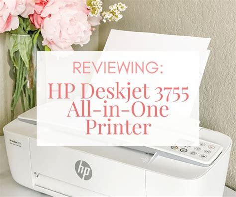 HP DeskJet 3755 All-in-One Printer: A Comprehensive Review