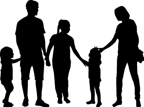 Family Silhouette Clip art - family png download - 996*743 - Free Transparent Family png ...