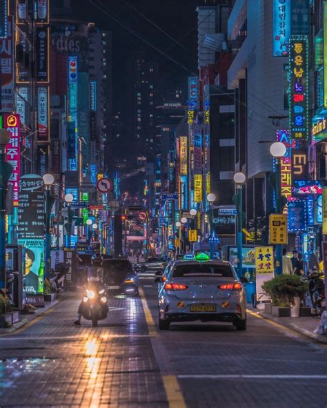 Busan Korea, Districts, Downtown, Times Square, Neon, Landmarks, Travel, Viajes, Neon Colors