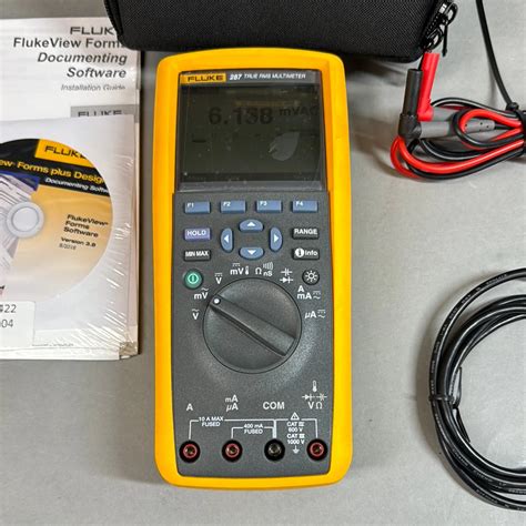 New Fluke 287 True RMS Electronics Logging Multimeter with accessories ...