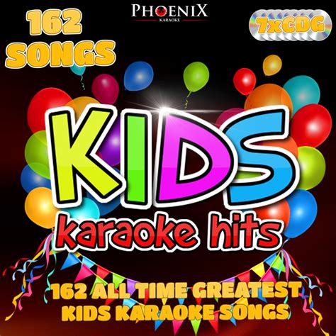 Phoenix Karaoke KIDS KARAOKE HITS. 162 Childrens Songs. CD+G CDG Disc Set. | eBay