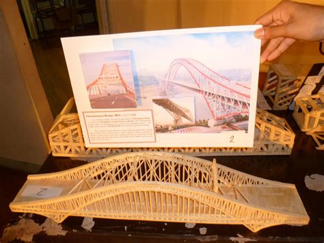 DIGital Structures: Model Popsicle-Stick Bridges of the Bridges in Asia