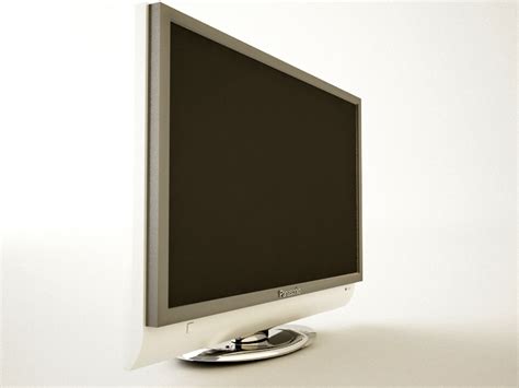 3d model panasonic plasma tv