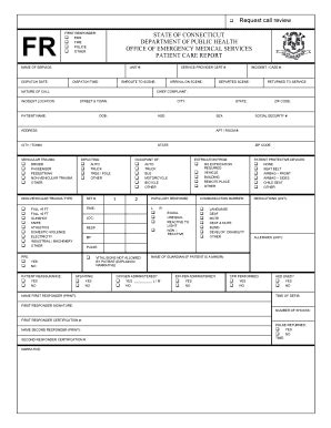 First Responder Form - Fill Online, Printable, Fillable, Blank | pdfFiller