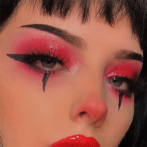 Edgy Makeup, Makeup Eye Looks, Creative Makeup Looks, Clown Makeup ...