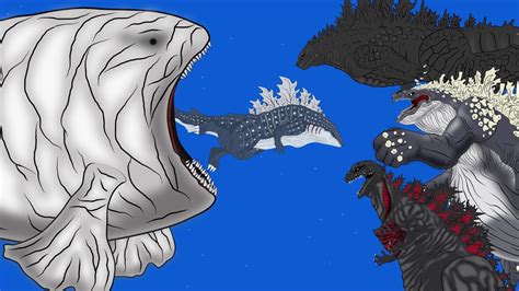 EP.01 Bloop vs. MONSTERS : Godzilla Whale Godzilla SHIN GODZILLA WHALE SHARKZILLA - YouTube