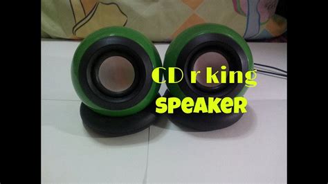 CD R king speaker - YouTube