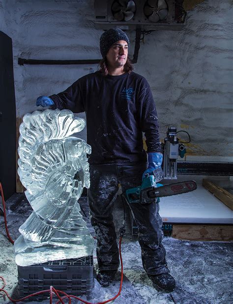 Break the Ice with Ice Sculptor Colin Atkins - Tampa Magazine