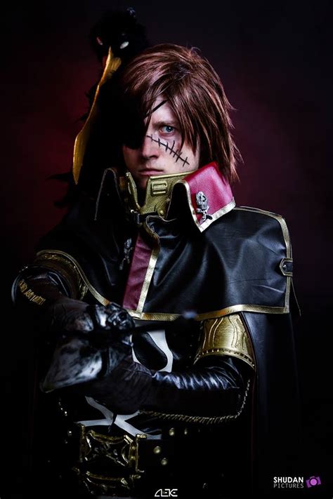 Space Pirate Captain Harlock cosplay by CosplayQuest on DeviantArt