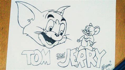 Tom And Jerry Pencil Drawing Pictures