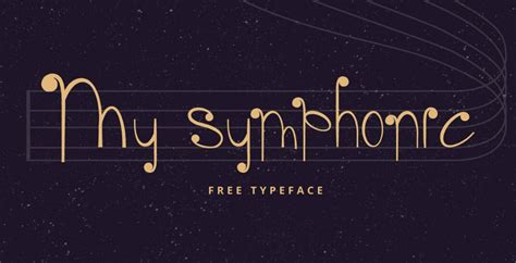 Free MySymphonic Musical Font - TitanUI