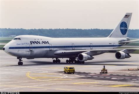 the 2nd built 747 "Clipper Juan T. Trippe", the first 747 in airline service. N747PA. Boeing 747 ...