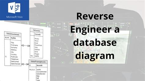 How to create a Visio database diagram from an existing database in 2023 | Microsoft visio ...