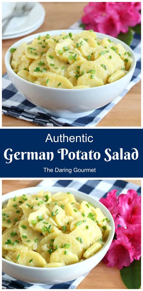 Authentic German Potato Salad (Swabian Style) | Recipe | German potato salad recipe, Authentic ...