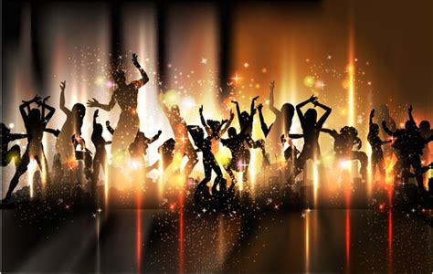 Colorful party dance party background vector Vectors graphic art designs in editable .ai .eps ...