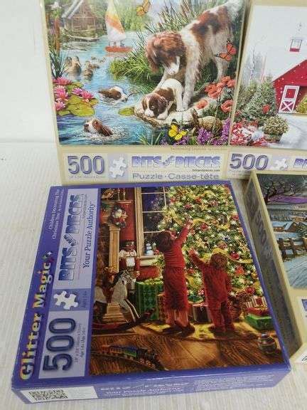 Bits & Pieces Puzzles(4) - Trice Auctions