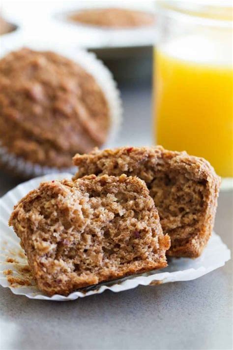 Whole Wheat Bran Muffins - Taste and Tell