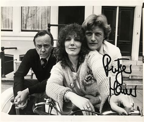 Rutger Hauer and Willeke van Ammelrooy on the set of Grijpstra & De Gier