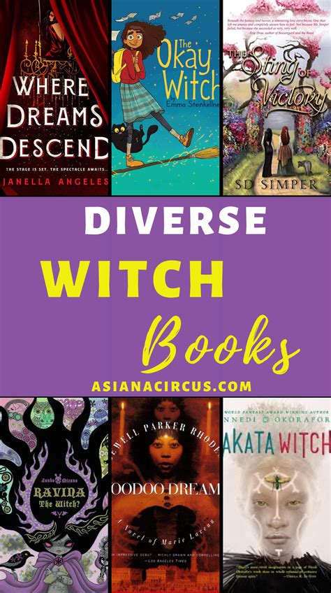 54 Wickedly Good Books About Witches (Fiction & YA) - Asiana Circus | Witch books, Historical ...