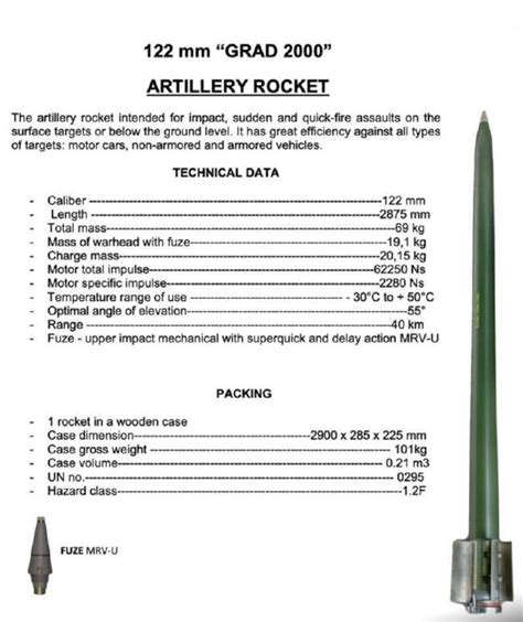 Artillery Rocket :: CM DEFENSE & WEAPON INDUSTRY MACHINERY LLC.