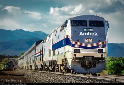 RailPictures.Net Photo: AMTK 184 Amtrak GE P42DC at Rowe, New Mexico by ...