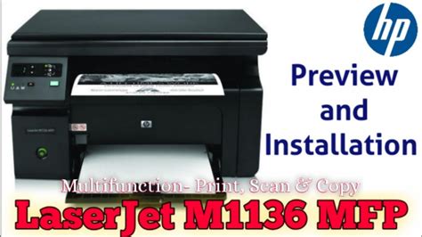 M1136 Mfp Printer Software - Hp Laserjet M1136 Mfp Driver Download Latest Drivers - One of the ...