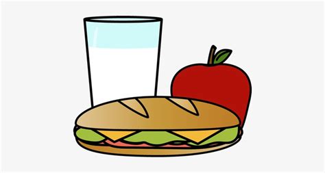 Healthy Food Clipart Healthy Lunch - Lunchclip Art Free - 450x358 PNG Download - PNGkit