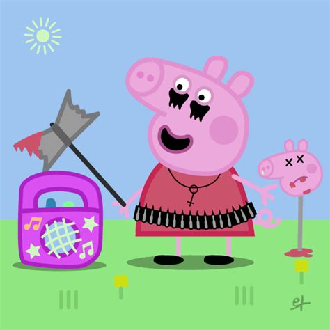 Peppa pig loves death metal tribute by willmalone on DeviantArt