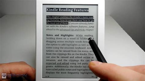 Amazon Kindle Review 2016 White Kindle (8th Gen) - YouTube