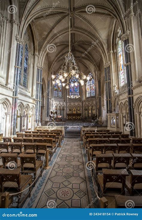 Interior of Tyntesfield Chapel Editorial Stock Image - Image of windows ...