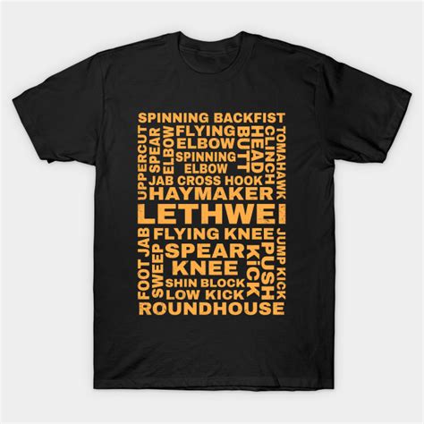 Lethwei Burmese Boxing Techniques Guide - Lethwei Fighter - T-Shirt | TeePublic